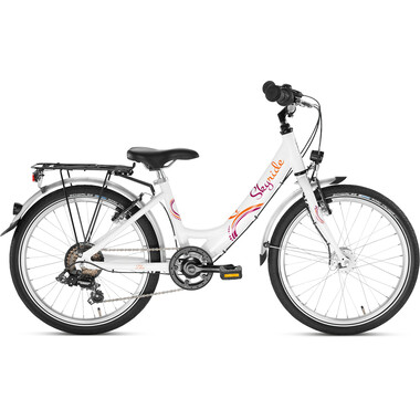 Bicicletta da Città PUKY SKYRIDE 20-6 20" Bianco 2021 0